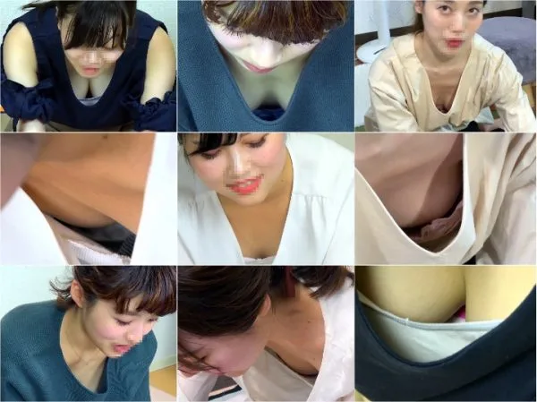 Downblouse【乳首チラ】ベビマ{vol.113}23分間堪能!!色白