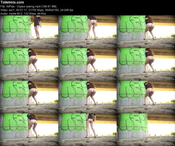 AllPiss – Voyeur peeing
