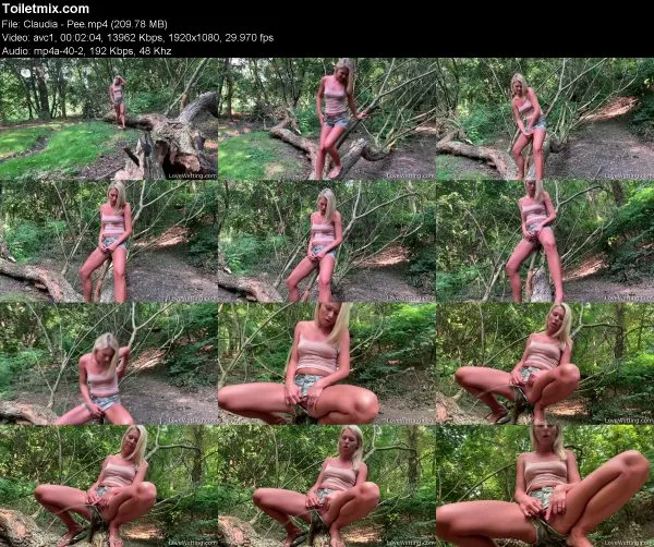 Claudia – Pee