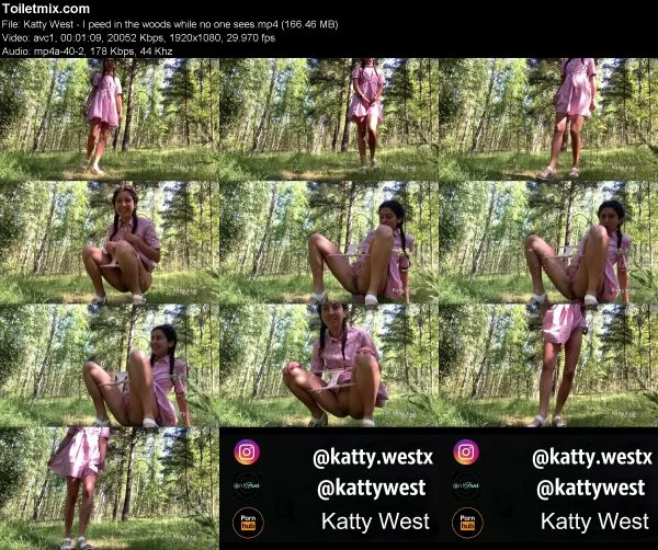 Katty West – I peed in the woods while no one sees