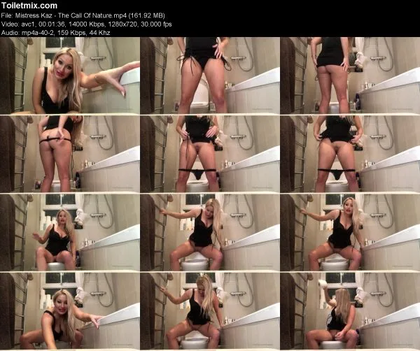 Mistress Kaz – The Call Of Nature