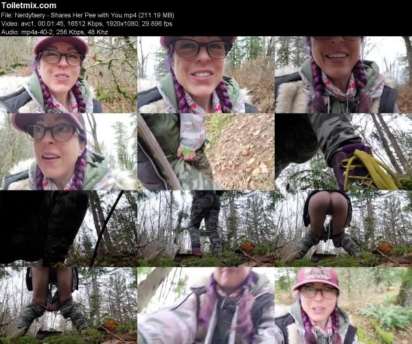 Nerdyfaery – Shares Her Pee with You