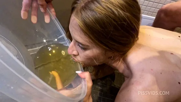 Nikki Riddle Epic rough hardcore piss in mouth