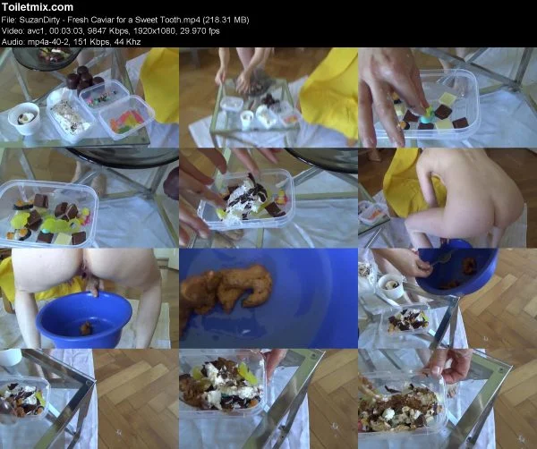 SuzanDirty – Fresh Caviar for a Sweet Tooth