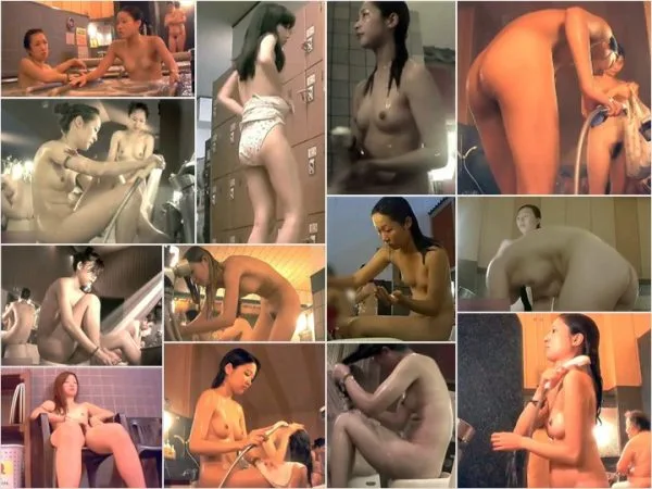 Shower Locker Room Voyeur 四人グループ続編、予告美女登場【神降臨 Vo…