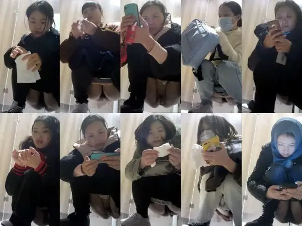 某料理店のトイレでの出来事7-8 Japanese Voyeur