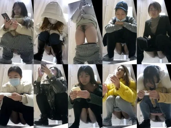某料理店のトイレでの出来事7-8 Japanese Voyeur