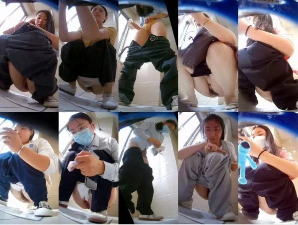 女子大パノラマスペシャル Toilet Voyeur