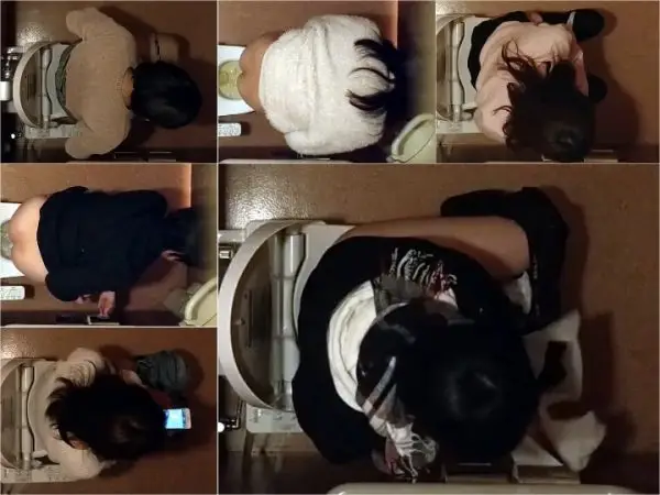 極太が出る瞬間ドアを⁉ハプニング Japanese Voyeur
