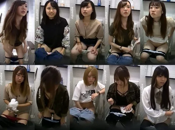期間限定　たまりません!! 制服JKのトイレシ Japanese Voyeur