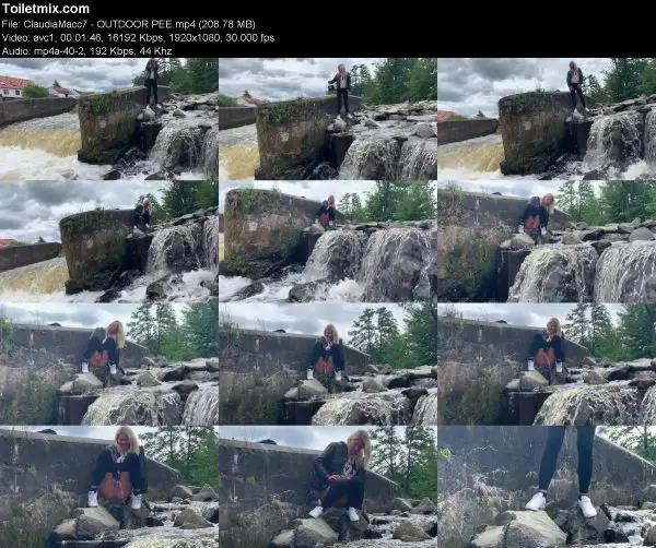 ClaudiaMacc7 – OUTDOOR PEE