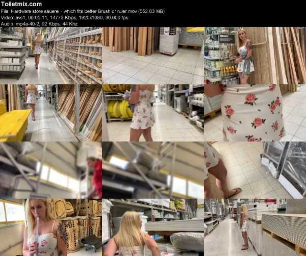Hardware store sauerei – which fits better Brush or ruler