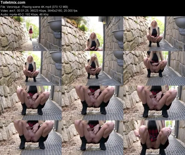 Veronique – Pissing scene 4K