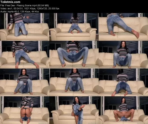 Frea Dee – Pissing Scene