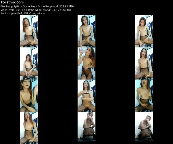 NaughtyGirl – Some Pee – Some Poop