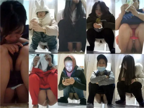 chinavoyeur B1139-B1156 Chinese Toilet Voyeur