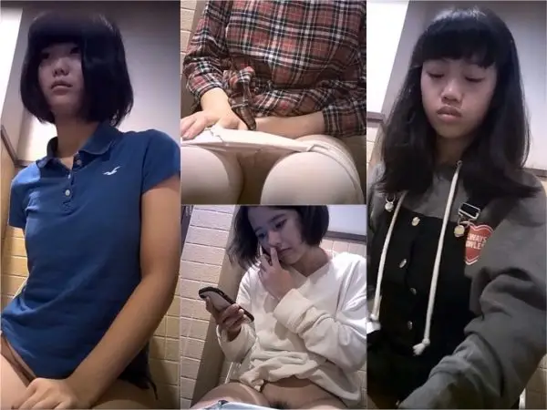 【リアル女子トイレ】洋式美●女4人斬り Japanese Voyeur
