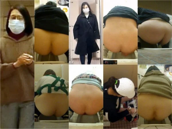 【リアル女子トイレ】洋式靴擦れしたお嬢さJapanese Voyeur