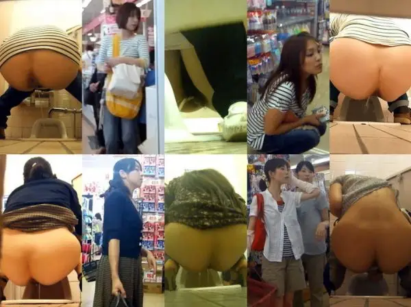 山の公衆トイレ・２カメ編⑫ Japanese Voyeur Girls