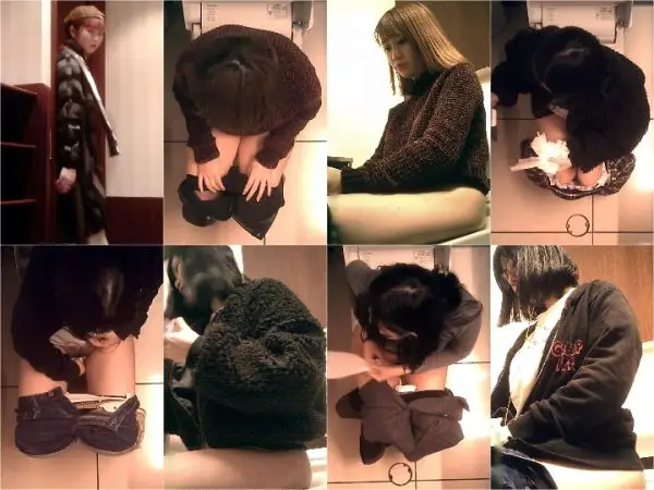 都内カフェVのトイレVol.1 Japanese Voyeur