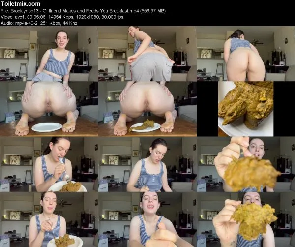 Brooklynbb13 – Girlfriend Makes and Feeds You Breakfast