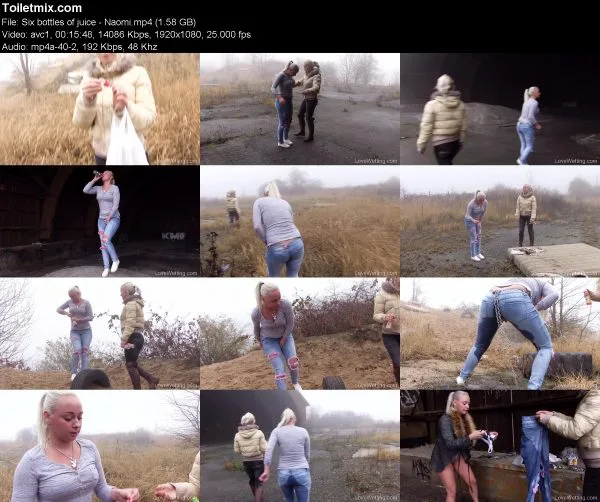 Six bottles of juice – Naomi