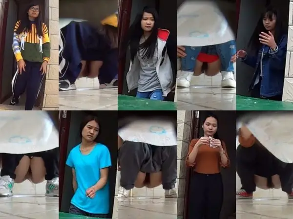 univoyeur 1182-1208 Chinese Toilet Voyeur