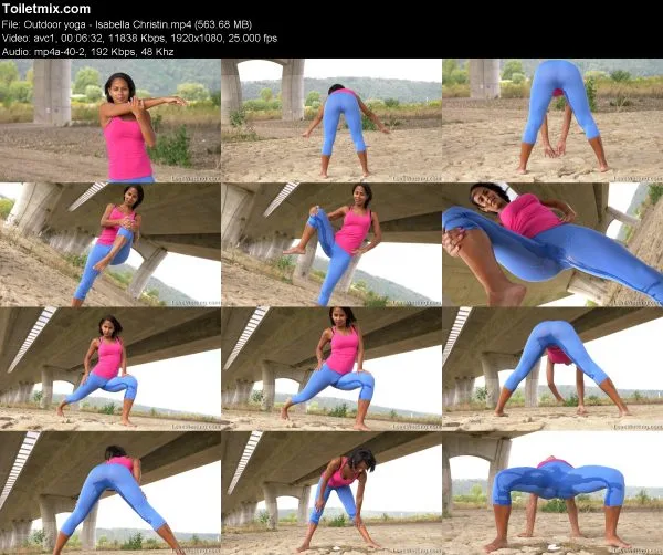 Outdoor yoga – Isabella Christin