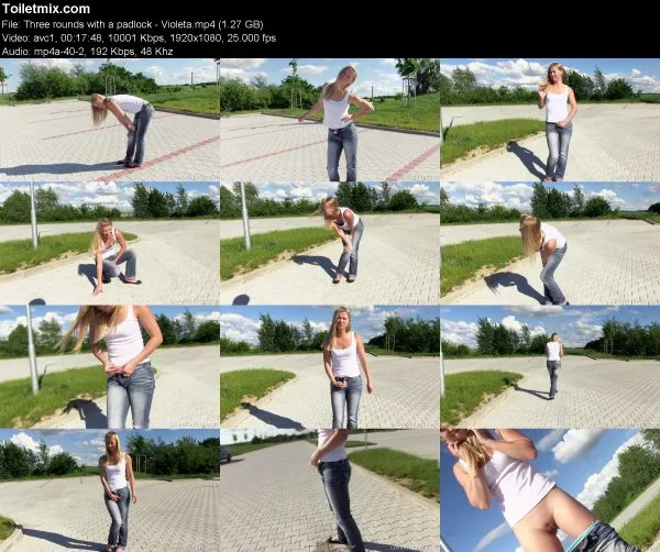 Three rounds with a padlock – Violeta