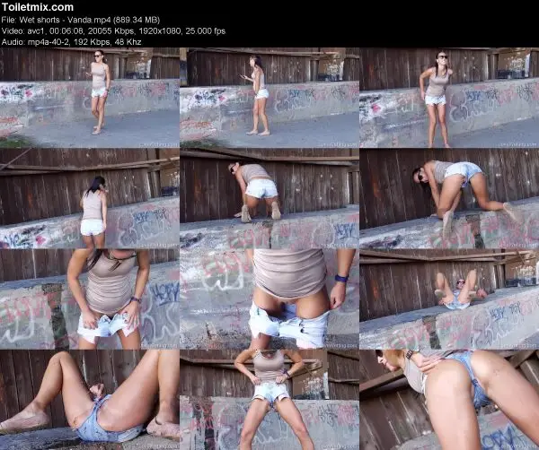 Wet shorts – Vanda