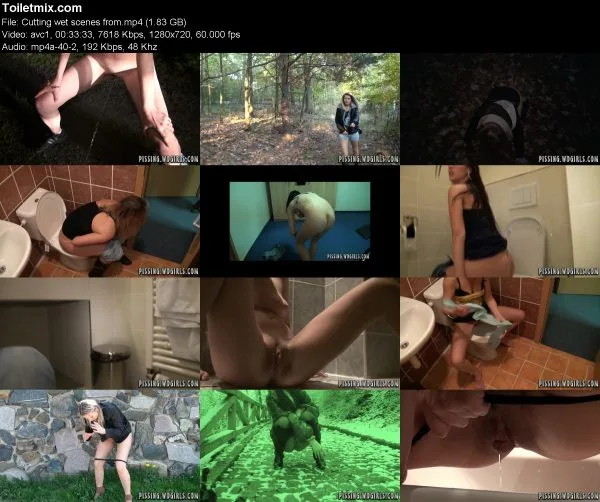 Cutting wet scenes from