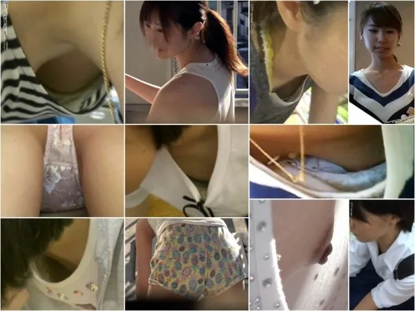 【電車おっぱい痴漢】おしとやかな黒髪美女