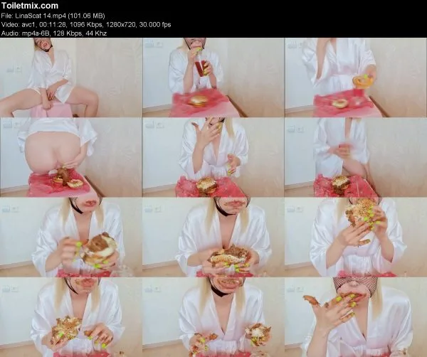 LinaScat 14 women scat videos, 2021