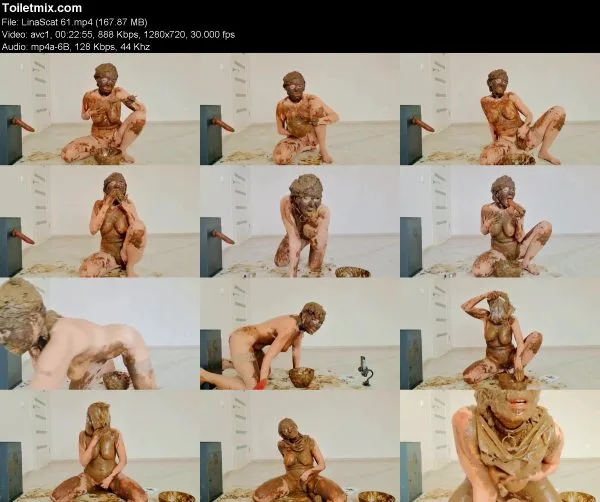 LinaScat 61 women scat videos, 2021