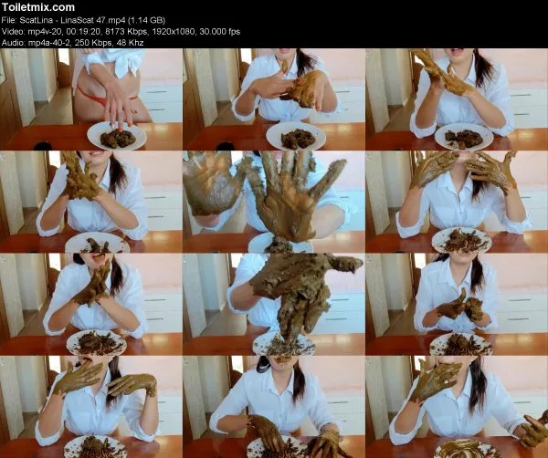 ScatLina – LinaScat 47 women scat videos, 2021