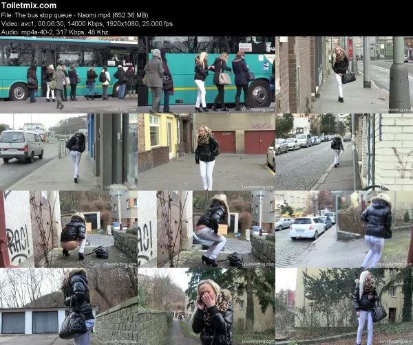 The bus stop queue – Naomi