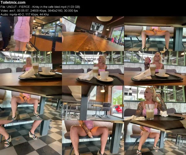 UNCUT – FIERCE – Kinky in the cafe bled