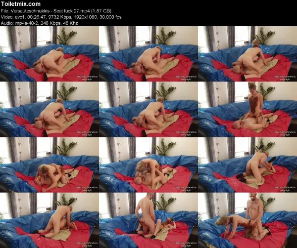 Versauteschnukkis – Scat fuck 27