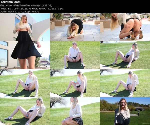 Amber – First Time Freshman