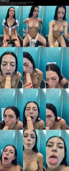 Princess Monica – Blowjob cum in mouth spit on tits pov
