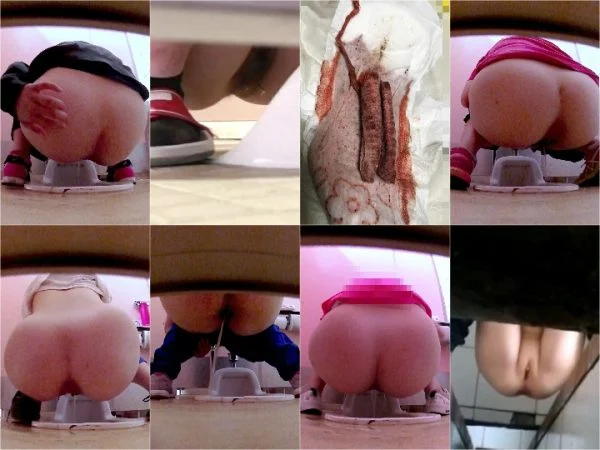 【オナニー】トイレでガチオナニー盗撮, 美