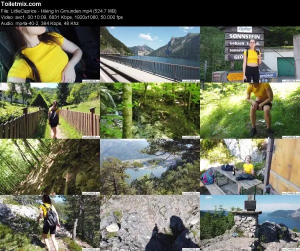 LittleCaprice – Hiking In Gmunden