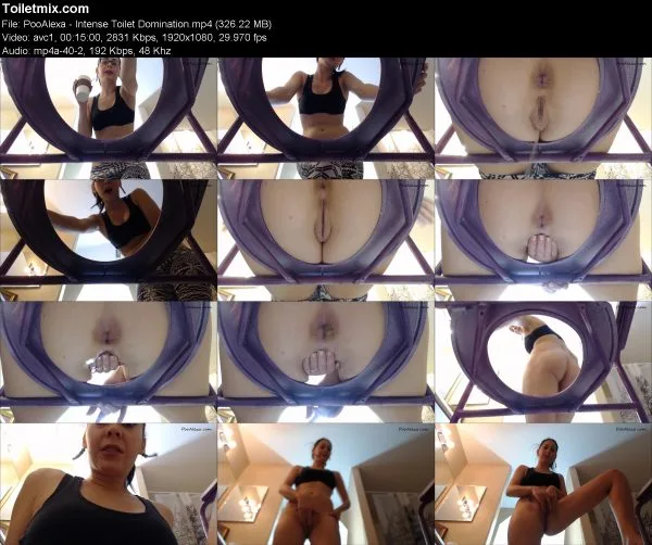PooAlexa – Intense Toilet Domination
