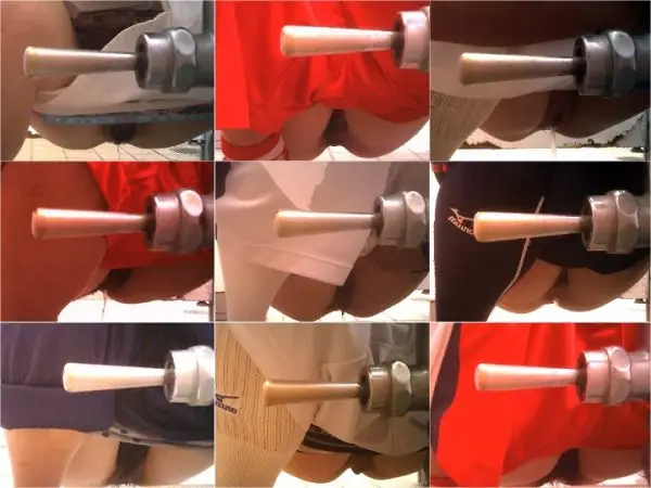 トイレ盗撮の女神様3本作 02 Toilet Voyeur
