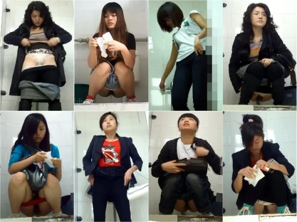 期間限定 洋式洗面所 正副6人 Toilet Voyeur
