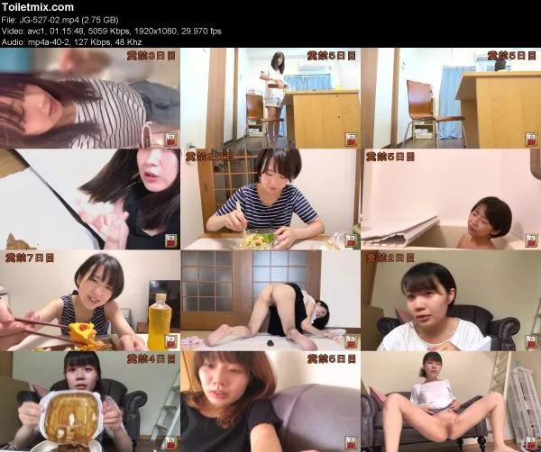 JG-527 女の子の脱糞禁制記録
