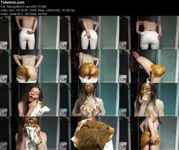 WeLoveShit 9 women scat videos, 2021