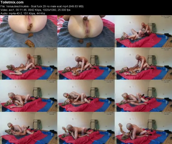 Versauteschnukkis – Scat fuck 29 no male scat
