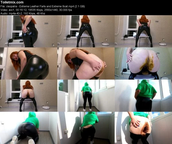 cleopatra – Extreme Leather Farts and Extreme Scat