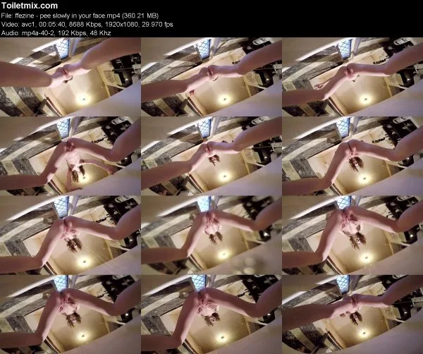 ffezine – pee slowly in your face